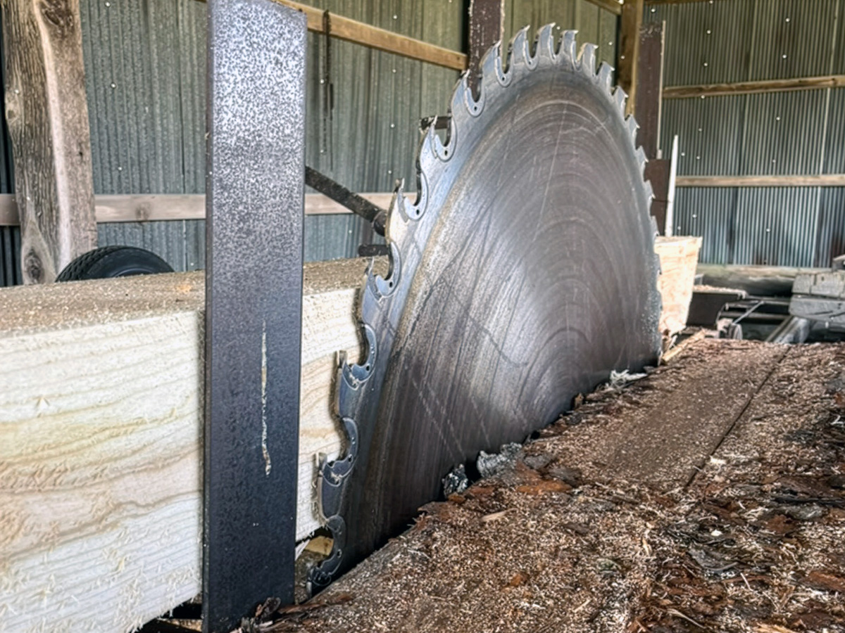 The Sawmill Wes Built